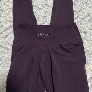 Dark purple Alphalete leggings medium